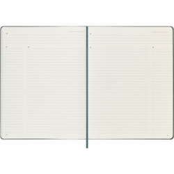Notes MOLESKINE PROFESSIONAL XL (19x25 cm), forest green, twarda oprawa, 192 strony, zielony