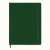 Notes MOLESKINE Classic XL (19x25cm) gładki, twarda oprawa, myrtle green, 192 strony, zielony