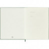 Notes MOLESKINE Classic XL (19x25cm) w linie, twarda oprawa, myrtle green, 192 strony, zielony