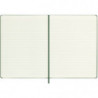 Notes MOLESKINE Classic XL (19x25cm) w linie, twarda oprawa, myrtle green, 192 strony, zielony