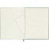 Notes MOLESKINE Classic XL (19x25cm) w linie, twarda oprawa, myrtle green, 192 strony, zielony