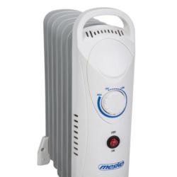 Grzejnik olejowy MESKO, 7 żeberek, 1500W, szary