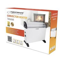 Grzejnik konwektorowy ESPERANZA Tanami, 750/1250/2000W, biały