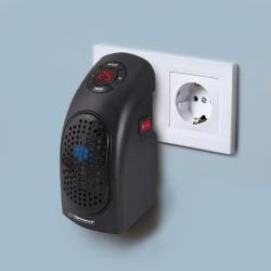 Mini grzejnik ESPERANZA Kalahari, 400W, czarny