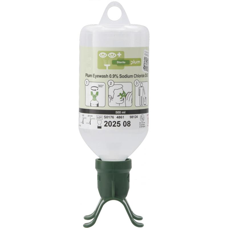 Płuczka do oczu i ran PLUM Eyewash Duo, 500ml