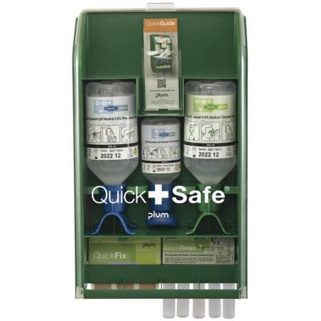 Apteczka przemysłowa PLUM QuickSafe Chemical Industry, zielona