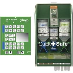 Apteczka przemysłowa PLUM QuickSafe Chemical Industry, zielona