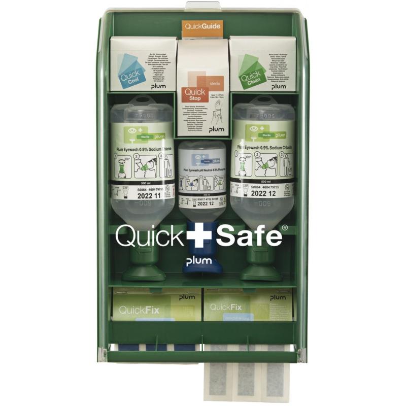 Apteczka przemysłowa PLUM QuickSafe Food Industry, zielona