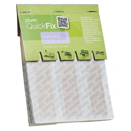 Plastry elastyczne PLUM QuickFix Long, wkład, 30 szt.