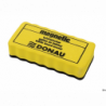 Gąbka do tablic magnetycznych Donau 106x52x20mm żółta
