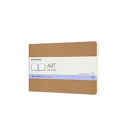 Sketch album MOLESKINE do szkiców L (13x21cm) kraft brown, 88 stron, brązowy - 1