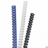 Grzbiety GBC ClickBind A4 34-rzędowe 12mm białe do oprawy dokumentów