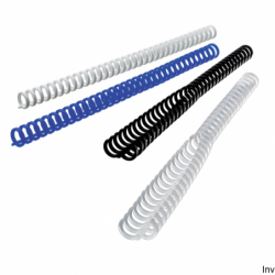 Grzbiety GBC ClickBind A4 34-rzędowe 12mm białe do oprawy dokumentów