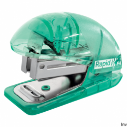 Zszywacz mini Rapid Colour"Breeze F4, 10 kartek, 5 lat gwarancji, zielony 5001326 - 1