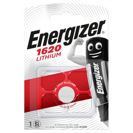 Bateria Energizer CR1620 - długotrwałe zasilanie do zegarków, pilotów i innych urządzeń elektronicznych