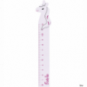 Linijka drewniana Fiorello 12 cm jednorożec z jednostkami mm, szablon do odrysowania, grubość 3 mm