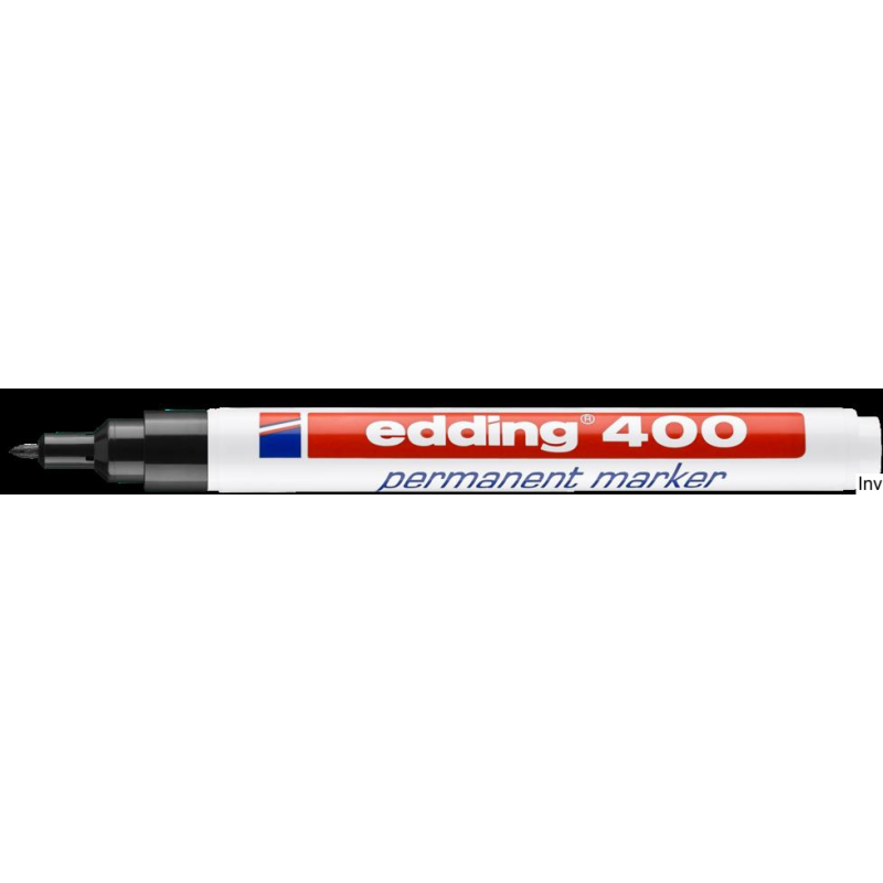 Edding Marker E 400 czarny permanentny do różnych powierzchni