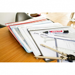 Edding Marker E 400 czarny permanentny do różnych powierzchni