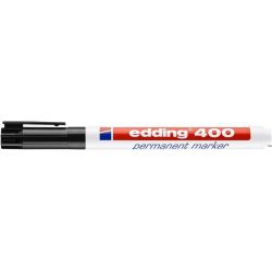Edding Marker E 400 czarny permanentny do różnych powierzchni
