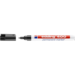 Edding Marker E 400 czarny permanentny do różnych powierzchni