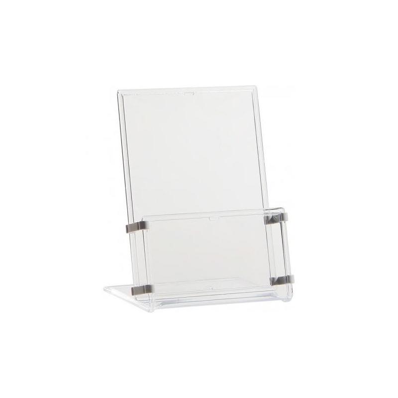 Stojak na ulotki Panta Plast A5, kieszeń 2 cm, transparentny, 1 sztuka