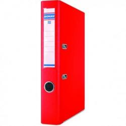 SEGREGATOR DONAU PREMIUM-S, PP, A4/50MM, CZERWONY 3955001-04 - 1