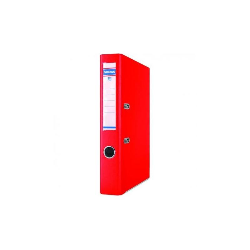 SEGREGATOR DONAU PREMIUM-S, PP, A4/50MM, CZERWONY 3955001-04 - 1