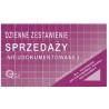 Dzienne zestawienie sprzedaży nieudokumentowanej 1/3 A4 R5-h Michalczyk i Prokop