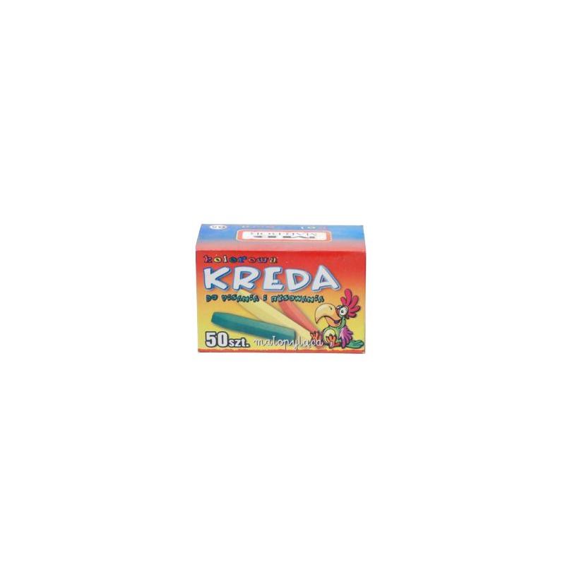 Kreda kolorowa 50 sztuk B5 Mar Bor