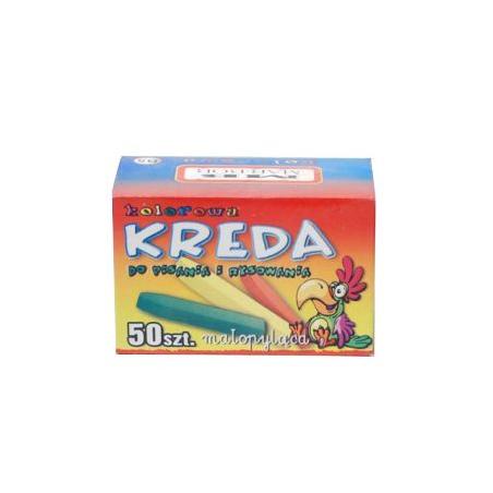 Kreda kolorowa 50 sztuk B5 Mar Bor