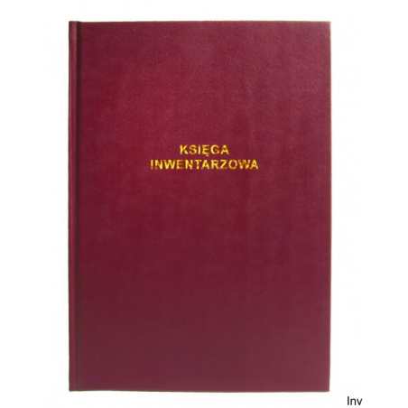 715-B Księga Inwentarzowa MICHALCZYK&PROKOP A4 80 kartek
