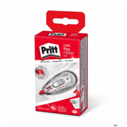 Korektor w taśmie Pritt 6,0mm x 12m z wymiennymi kasetami
