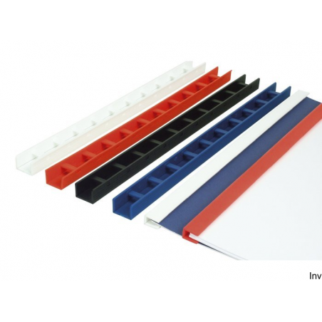 Argo Greenbinder 15 mm czarny listwy zatrzaskowe do oprawy dokumentów, opakowanie 50 sztuk