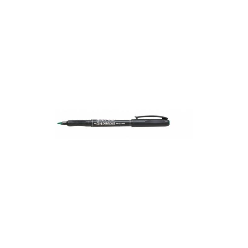 Marker permanentny zielony Mark.OHP M1 per.2637 Centropen