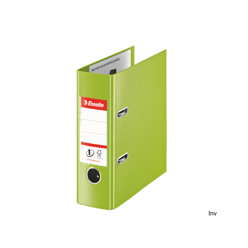 Segregator A5 75 mm zielony z mechanizmem No.1 Esselte