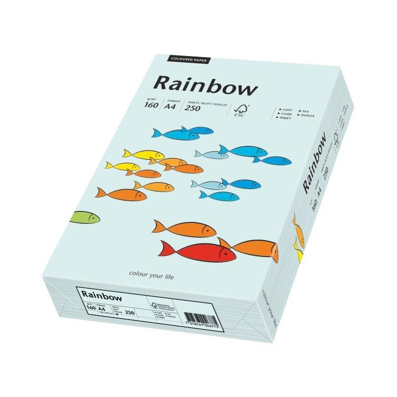 Papier Xero A4 160g jasnoniebieski R82 Rainbow