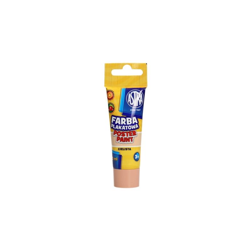 Farba plakatowa Astra tuba 30 ml - cielista, 301120001 - 1