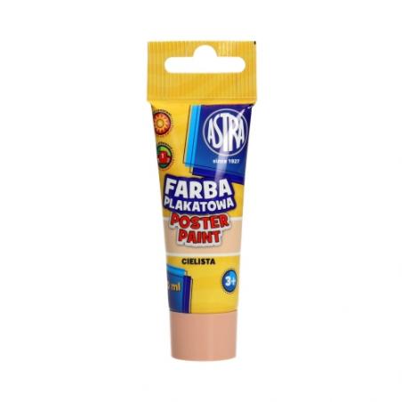 Farba plakatowa Astra tuba 30 ml - cielista, 301120001 - 1