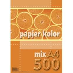 Papier A4 FLUO mix 500...