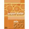Papier A4 FLUO mix 500 arkuszy 5 kolorów Kreska