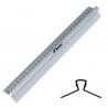 Linijka szkolna aluminiowa 15 cm z uchwytem Leniar 30315