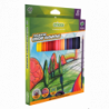 Kredki trójkątne Faber-Castell 48 kolorów z temperówką