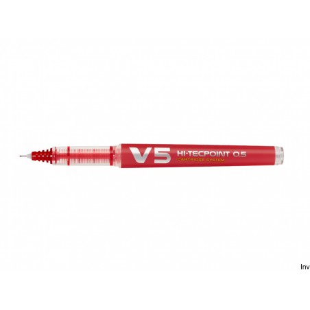 Cienkopis Pilot V5 Cartridge System 0,3 mm czerwony z wymiennym wkładem