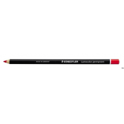Kredka wodoodporna czerwona Staedtler Lumocolor S 108, 12 sztuk, do pisania i znakowania po różnych powierzchniach