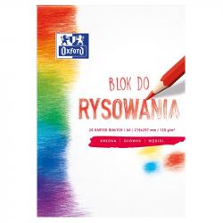Blok rysowania OXFORD A4 20k 120G biały 400093195 - 1