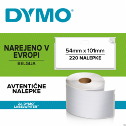 Dymo Identyfikator transportowy imienny 101 x 54 mm biały S0722430