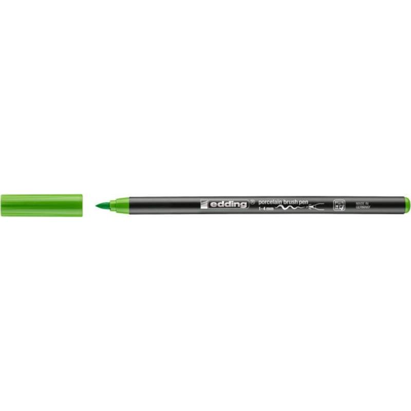 PAKIET Pisak do porcelany e-4200 EDDING, 1-4 mm, jasnozielony