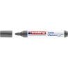 PAKIET Marker tekstylny e-4500 EDDING, 2-3 mm, szary