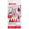 Marker tekstylny e-4500 EDDING, 2-3 mm, 5 szt., mix kolorów