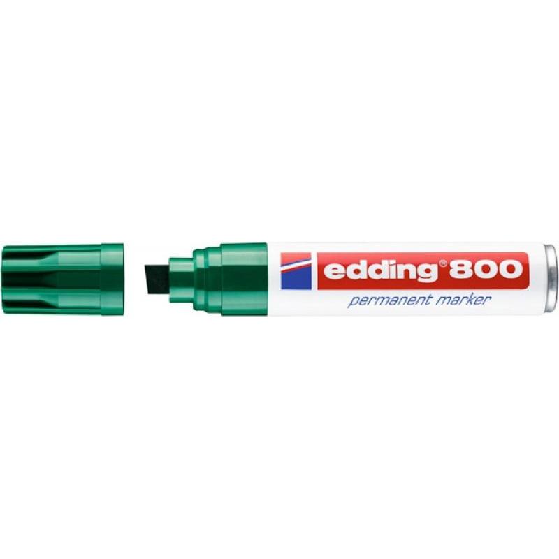 PAKIET Marker permanentny e-800 EDDING, 4-12 mm, zielony